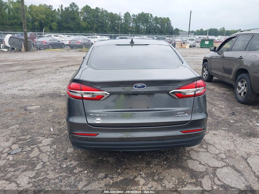 2019 FORD FUSION HYBRID SEL 3FA6P0MU0KR189552