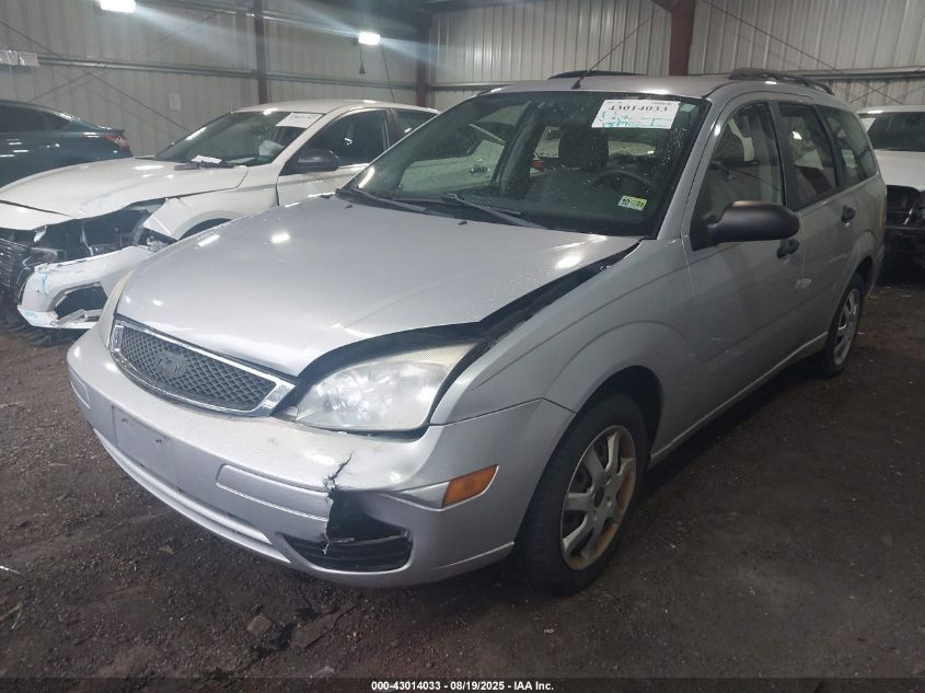 2005 Ford Focus Zxw VIN: 1FAFP36N55W309886 Lot: 43014033