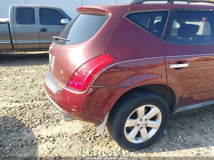 2007 Nissan Murano S VIN: JN8AZ08T47W502983 Lot: 43014249