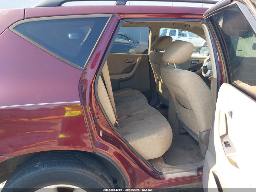 2007 Nissan Murano S VIN: JN8AZ08T47W502983 Lot: 43014249