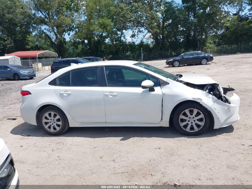 2021 Toyota Corolla Le VIN: 5YFEPMAE9MP202995 Lot: 43014342
