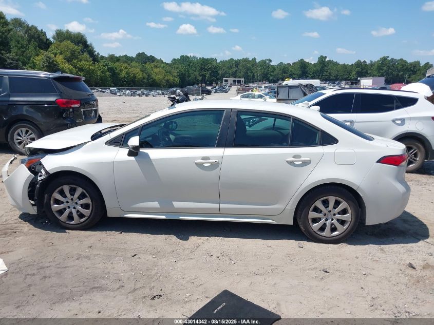 2021 Toyota Corolla Le VIN: 5YFEPMAE9MP202995 Lot: 43014342