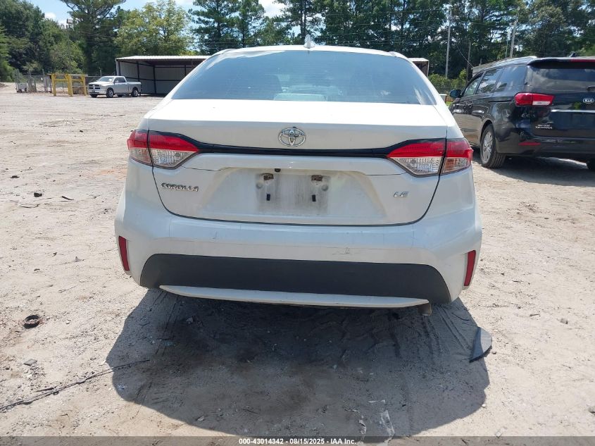 2021 Toyota Corolla Le VIN: 5YFEPMAE9MP202995 Lot: 43014342