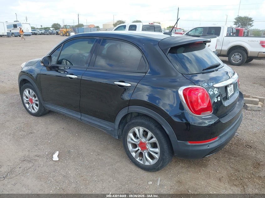 Vin: zfbcfxbt1gp353606, lot: 43508578, fiat 500x easy 20163