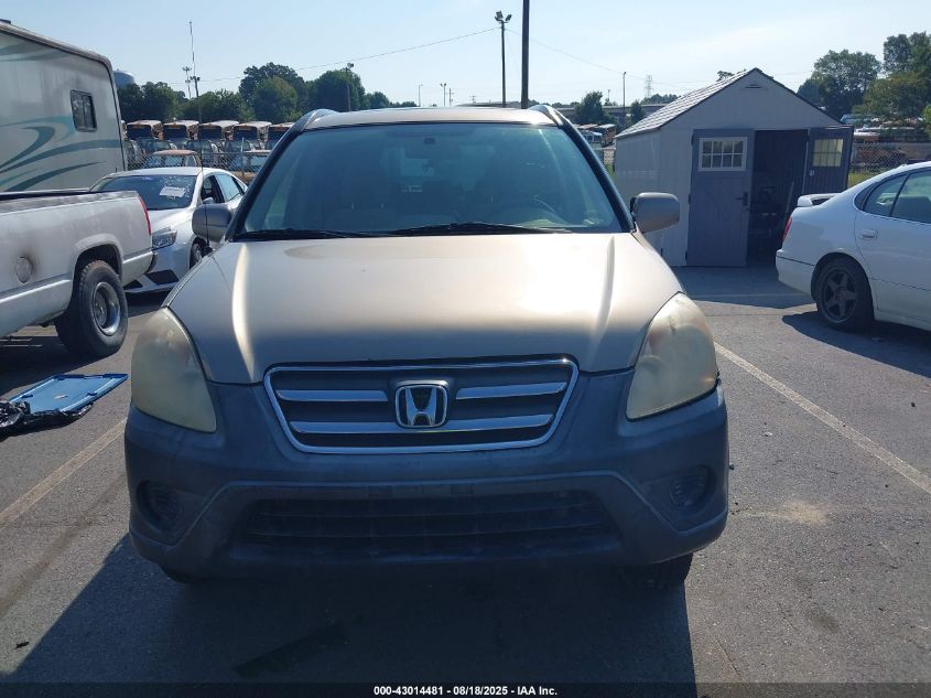 2006 Honda Cr-V Ex VIN: JHLRD68866C017839 Lot: 43014481