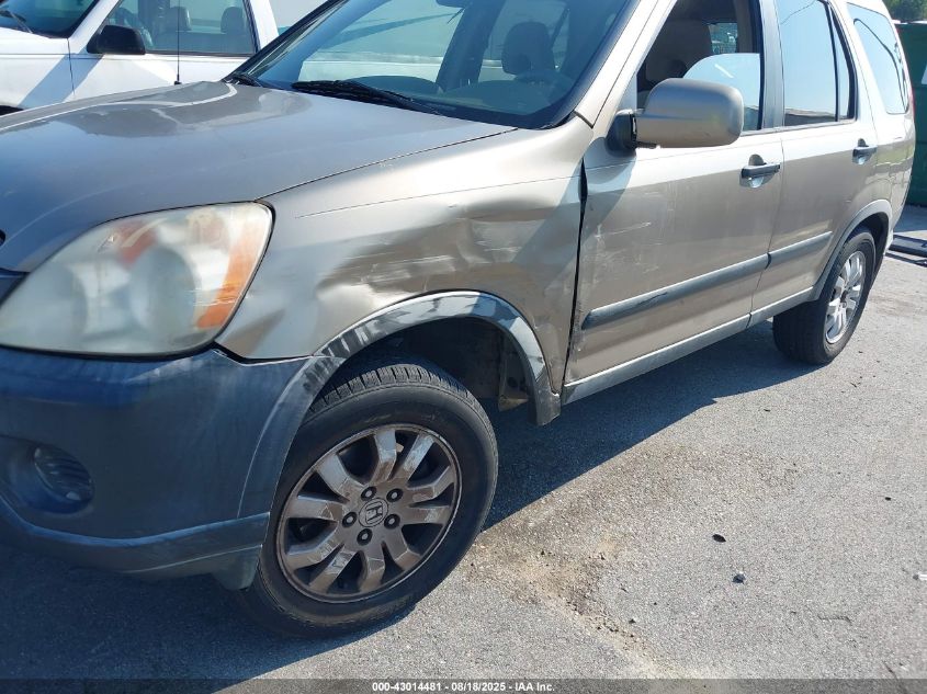 2006 Honda Cr-V Ex VIN: JHLRD68866C017839 Lot: 43014481