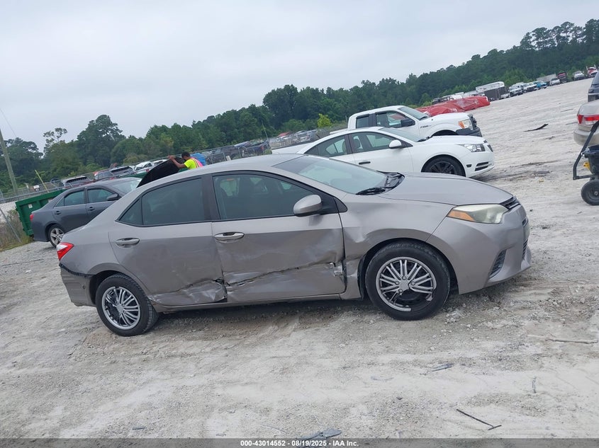 2016 TOYOTA COROLLA LE - 2T1BURHE5GC660875