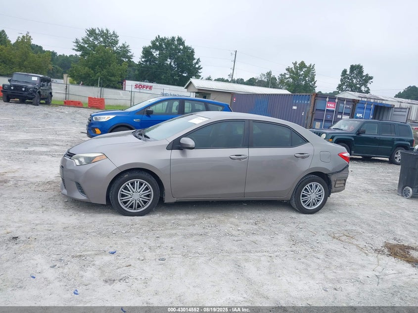 2016 TOYOTA COROLLA LE - 2T1BURHE5GC660875