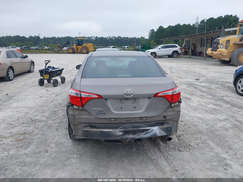2016 TOYOTA COROLLA LE - 2T1BURHE5GC660875
