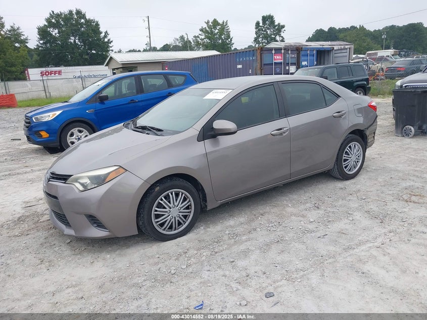2016 TOYOTA COROLLA LE - 2T1BURHE5GC660875