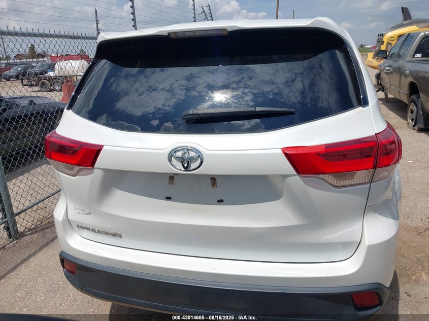 2017 TOYOTA HIGHLANDER LE - 5TDZARFH3HS032360