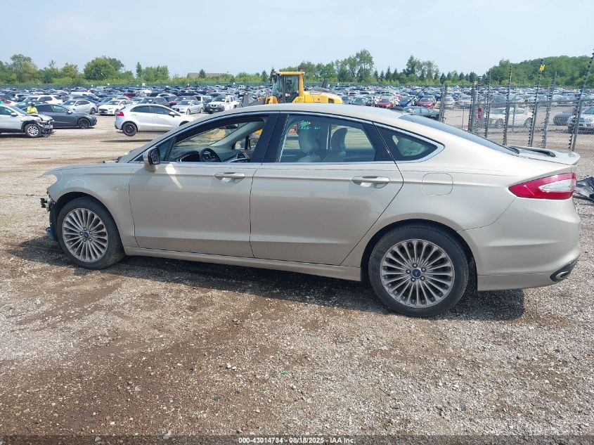 2016 Ford Fusion Titanium VIN: 3FA6P0K92GR193348 Lot: 43014734