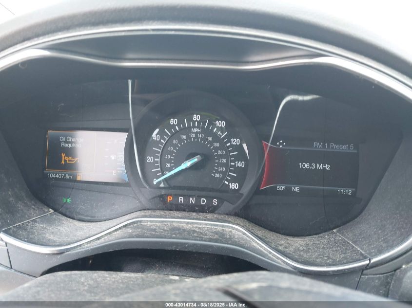 2016 Ford Fusion Titanium VIN: 3FA6P0K92GR193348 Lot: 43014734