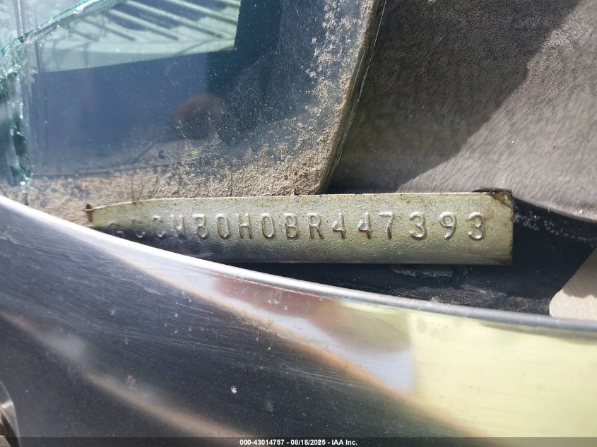 1981 Chevrolet El Camino VIN: 1GCCW80H0BR447393 Lot: 43014757