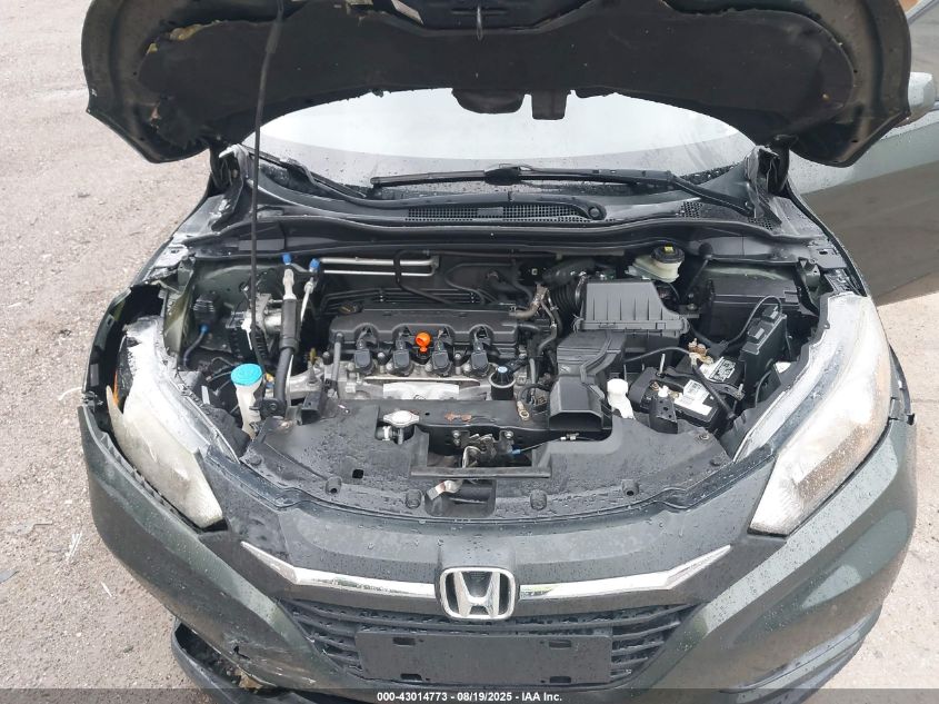 2016 Honda Hr-V Lx VIN: 3CZRU5H36GM718337 Lot: 43014773