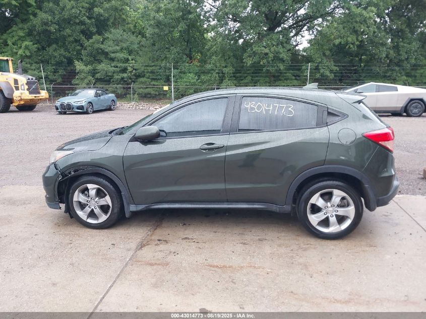 2016 Honda Hr-V Lx VIN: 3CZRU5H36GM718337 Lot: 43014773