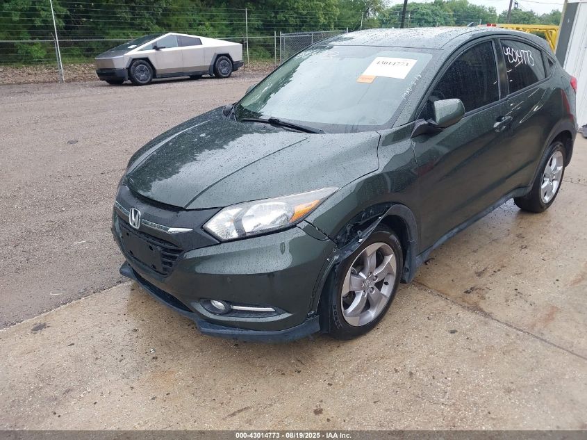 2016 Honda Hr-V Lx VIN: 3CZRU5H36GM718337 Lot: 43014773