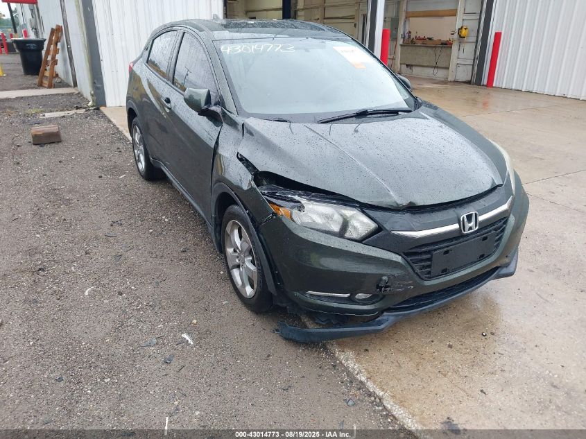 2016 Honda Hr-V Lx VIN: 3CZRU5H36GM718337 Lot: 43014773