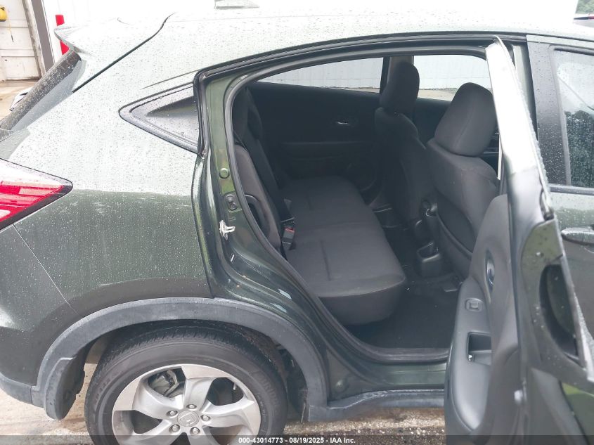 2016 Honda Hr-V Lx VIN: 3CZRU5H36GM718337 Lot: 43014773