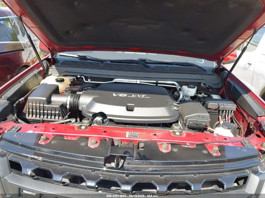 2019 Chevrolet Colorado Z71 VIN: 1GCGTDEN4K1161398 Lot: 43014853