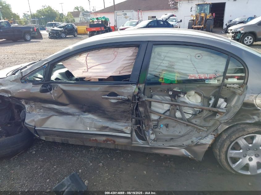 2008 Honda Civic Lx VIN: 2HGFA16588H350467 Lot: 43014869