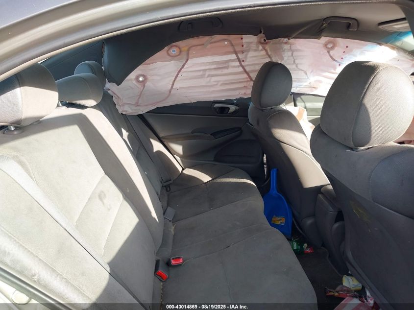 2008 Honda Civic Lx VIN: 2HGFA16588H350467 Lot: 43014869