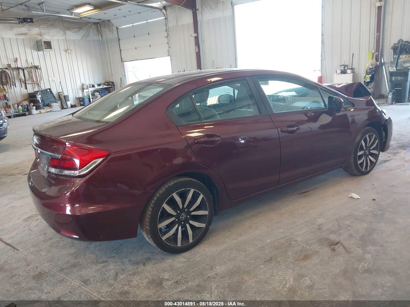 2015 HONDA CIVIC EX-L - 19XFB2F91FE097344