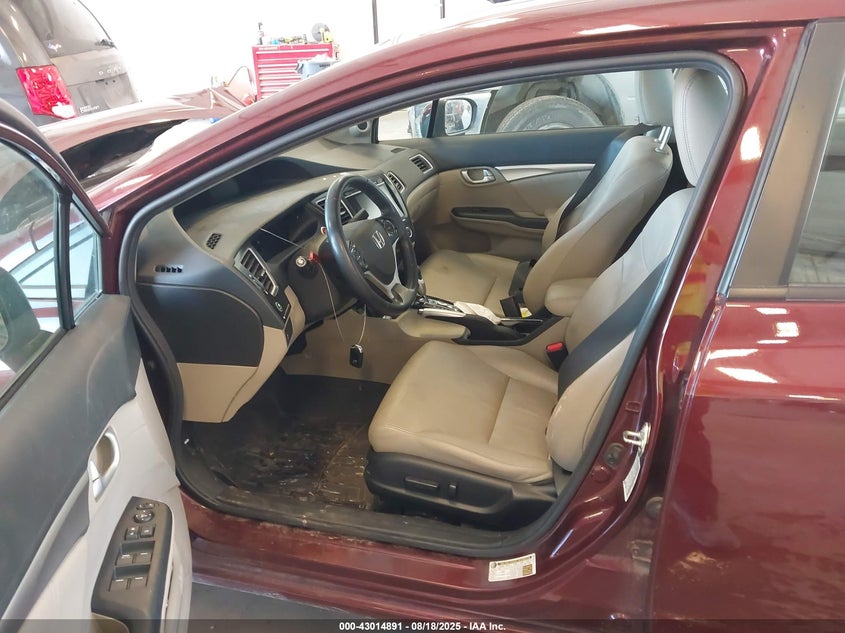 2015 HONDA CIVIC EX-L - 19XFB2F91FE097344