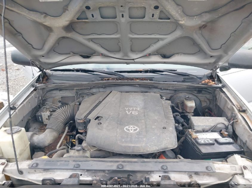 2008 Toyota Tacoma Base V6 VIN: 5TELU42N58Z497625 Lot: 43014921