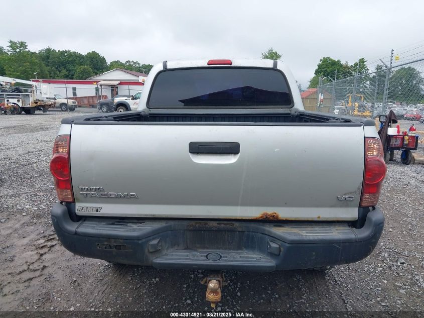 2008 Toyota Tacoma Base V6 VIN: 5TELU42N58Z497625 Lot: 43014921