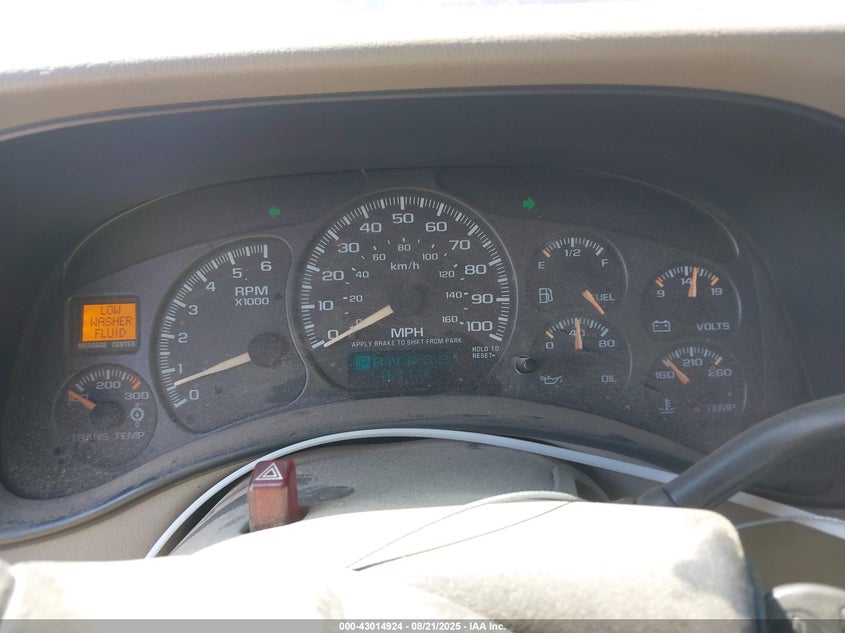 2001 Chevrolet Silverado 1500Hd Lt VIN: 1GCGK13U71F190486 Lot: 43014924