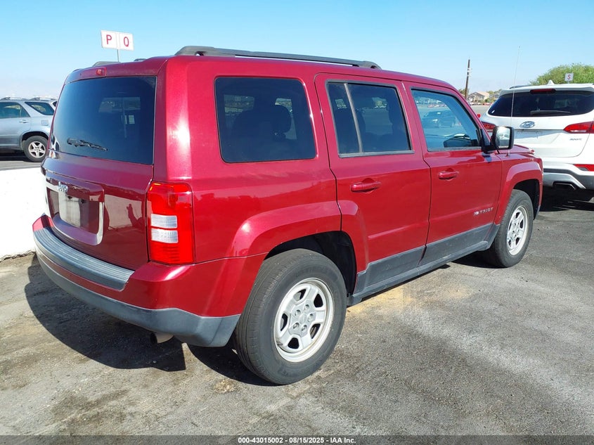 2016 JEEP PATRIOT SPORT - 1C4NJPBA0GD744010