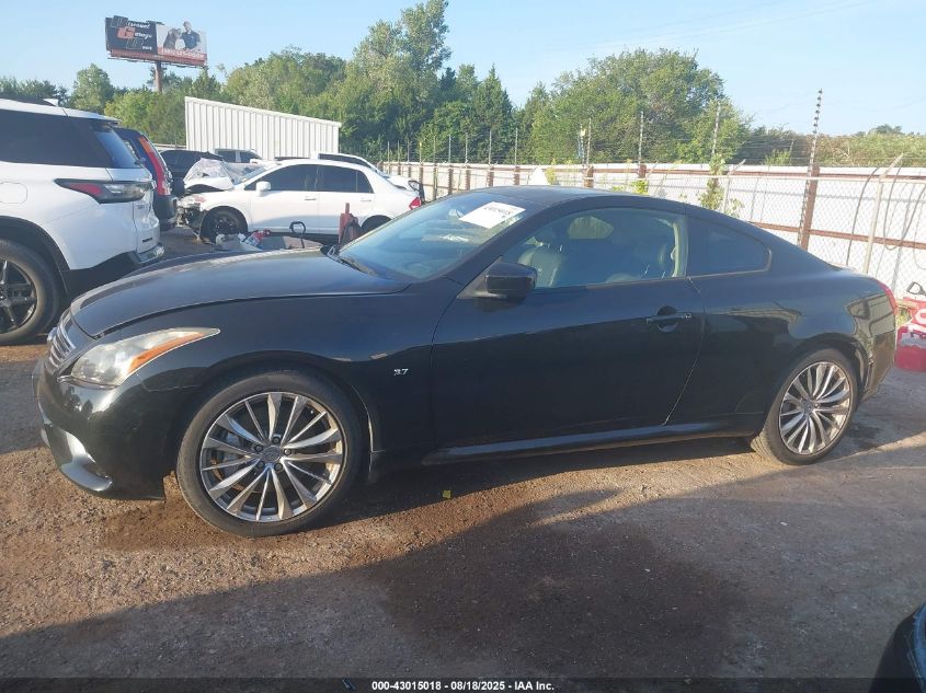 2014 Infiniti Q60 VIN: JN1CV6EL0EM130223 Lot: 43015018