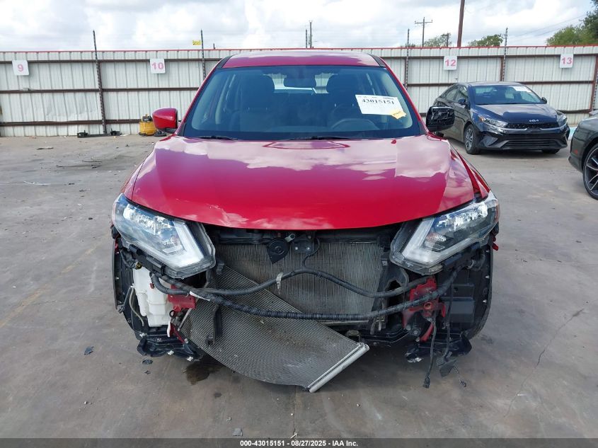 2017 Nissan Rogue S VIN: JN8AT2MV5HW259710 Lot: 43015151