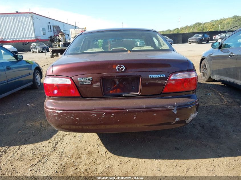 2001 Mazda 626 Es V6/Lx V6 VIN: 1YVGF22D915205775 Lot: 43015403