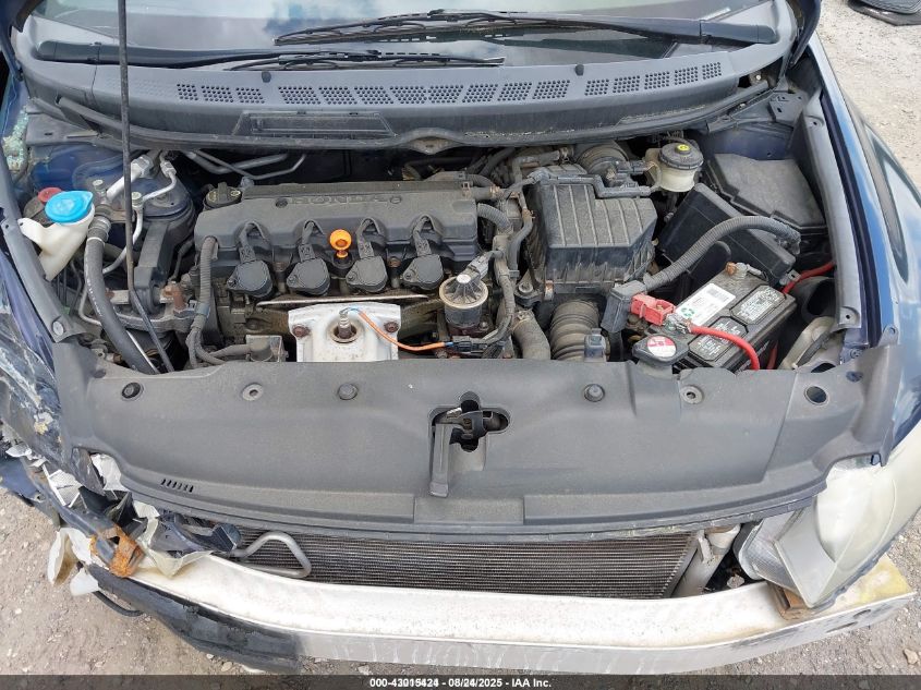 2009 Honda Civic Lx-S VIN: 2HGFA16659H505728 Lot: 43015424