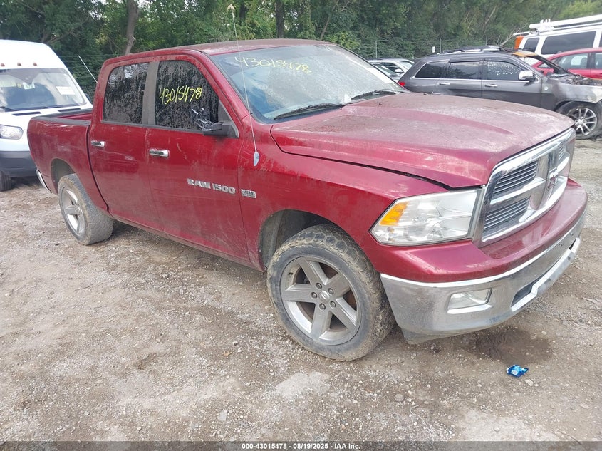 1C6RD7LT3CS346487 2012 Ram 1500 Slt auction photo 1