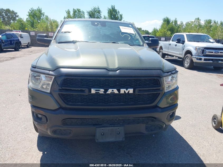 2021 Ram 1500 Tradesman 4X4 6'4 Box VIN: 1C6RRFCGXMN714310 Lot: 43015515