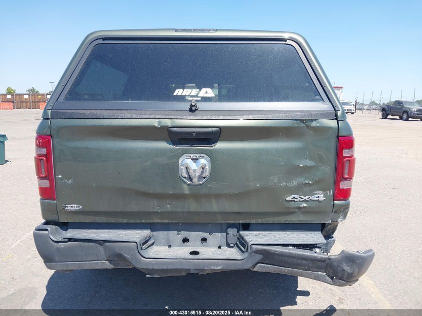 2021 Ram 1500 Tradesman 4X4 6'4 Box VIN: 1C6RRFCGXMN714310 Lot: 43015515