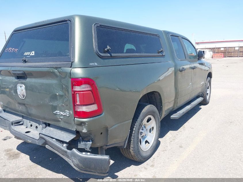 2021 Ram 1500 Tradesman 4X4 6'4 Box VIN: 1C6RRFCGXMN714310 Lot: 43015515