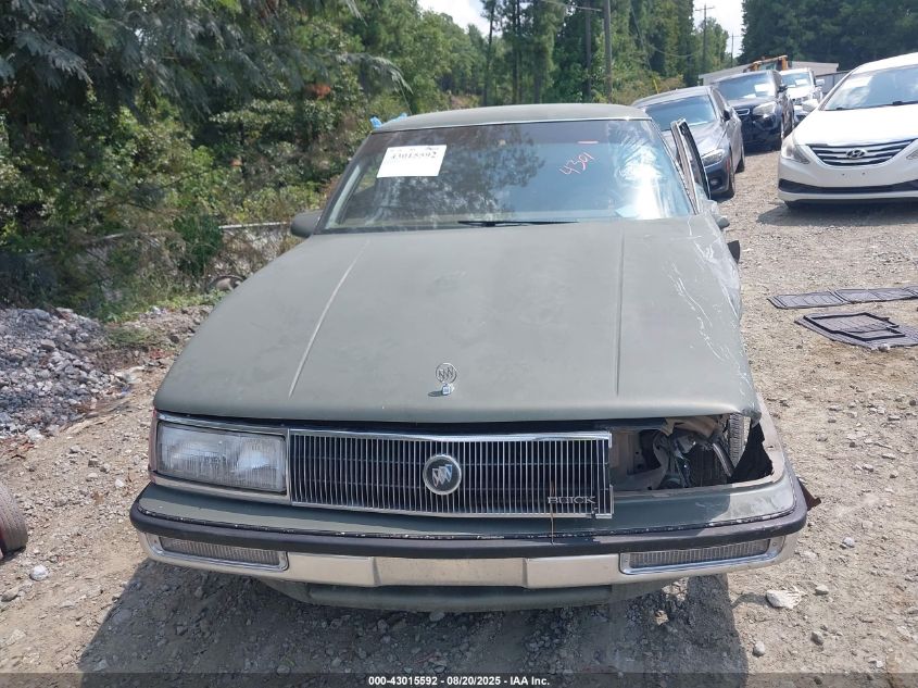 1989 Buick Electra Park Avenue VIN: 1G4CW54C0K1604301 Lot: 43015592