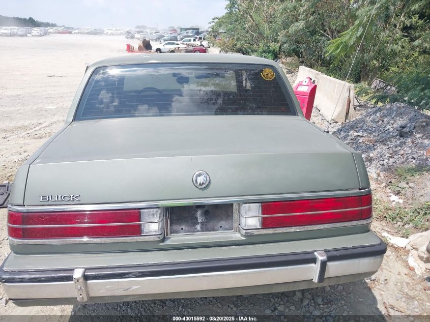 1989 Buick Electra Park Avenue VIN: 1G4CW54C0K1604301 Lot: 43015592