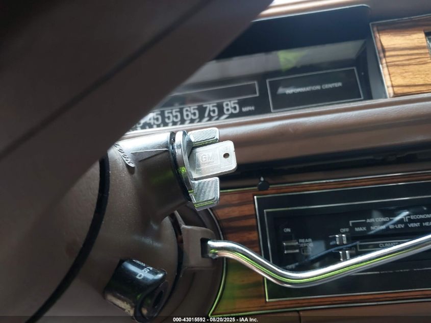 1989 Buick Electra Park Avenue VIN: 1G4CW54C0K1604301 Lot: 43015592