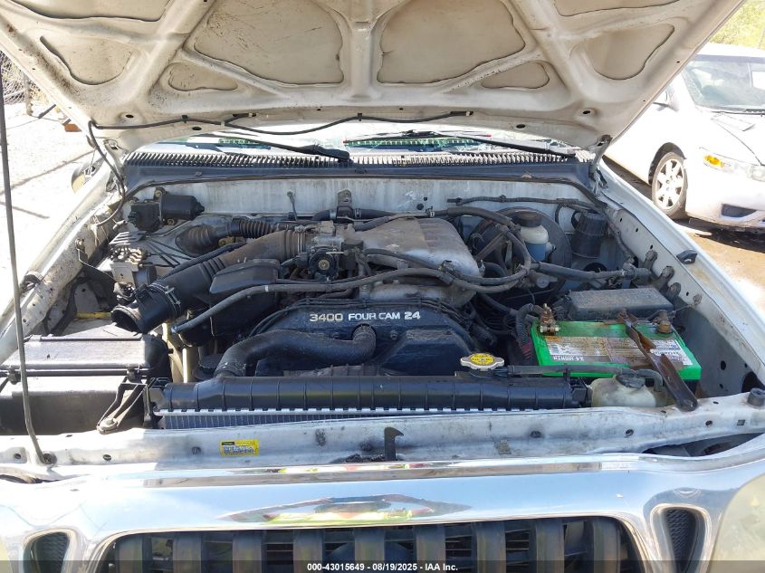 2004 Toyota Tacoma Prerunner V6 VIN: 5TEGN92N74Z344119 Lot: 43015649