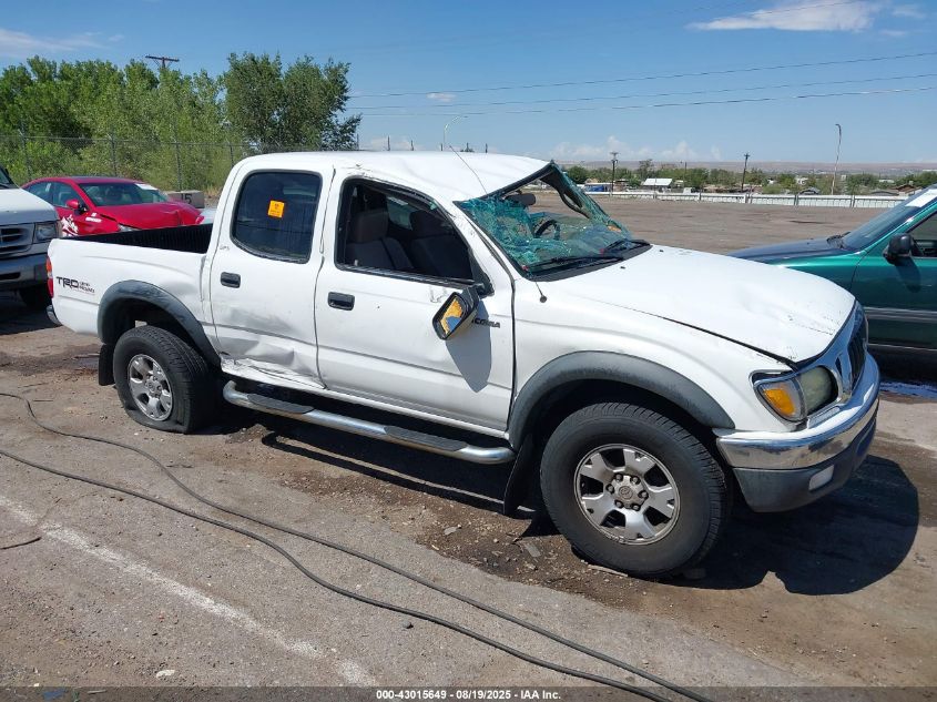 2004 Toyota Tacoma Prerunner V6 VIN: 5TEGN92N74Z344119 Lot: 43015649