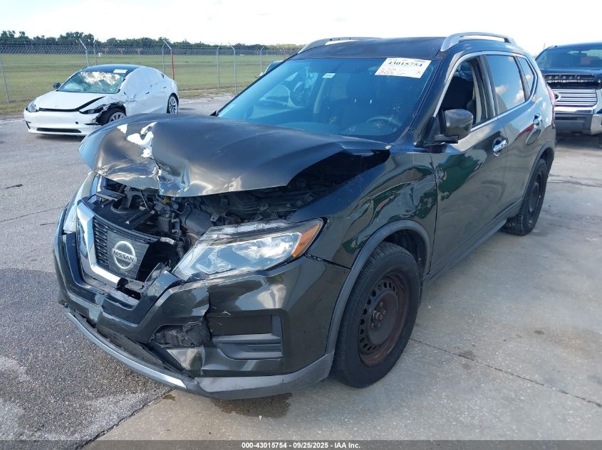 2017 Nissan Rogue S VIN: KNMAT2MTXHP579643 Lot: 43015754