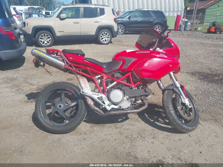 2007 Ducati Multistrada 1100 VIN: ZDM1VACP67B019062 Lot: 43015818