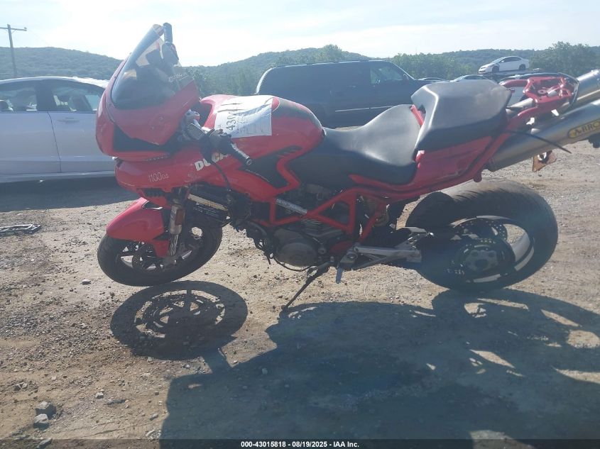 2007 Ducati Multistrada 1100 VIN: ZDM1VACP67B019062 Lot: 43015818
