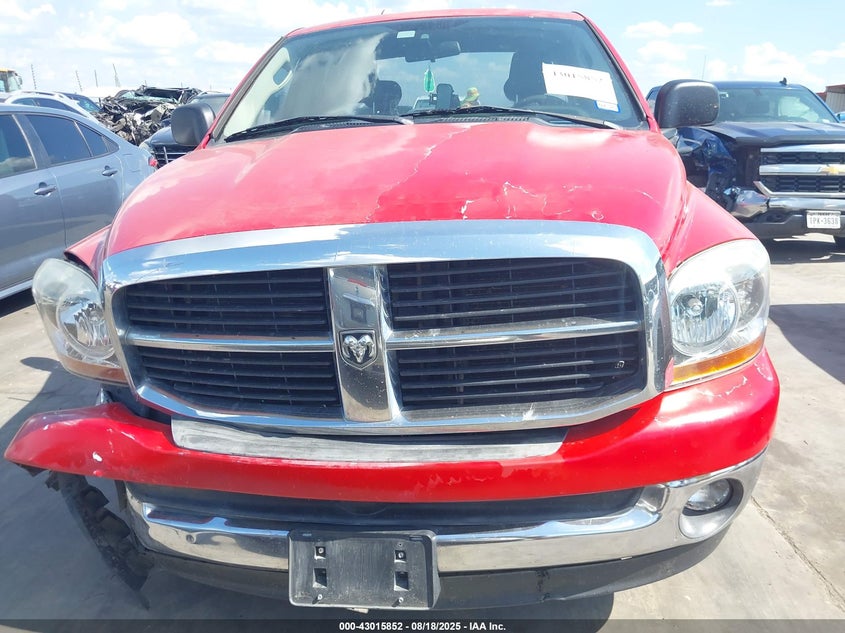 2006 Dodge Ram 1500 Slt VIN: 1D7HA18206S585175 Lot: 43015852