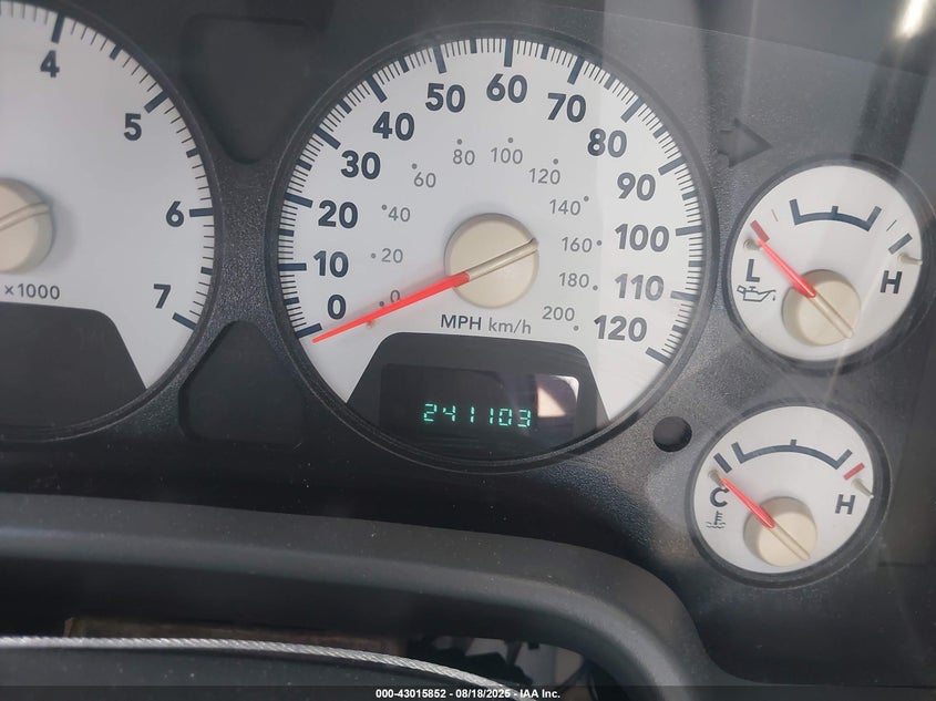 2006 Dodge Ram 1500 Slt VIN: 1D7HA18206S585175 Lot: 43015852